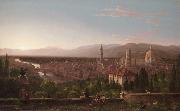 Thomas Cole View of Florence from San Miniato (mk13) Spain oil painting artist